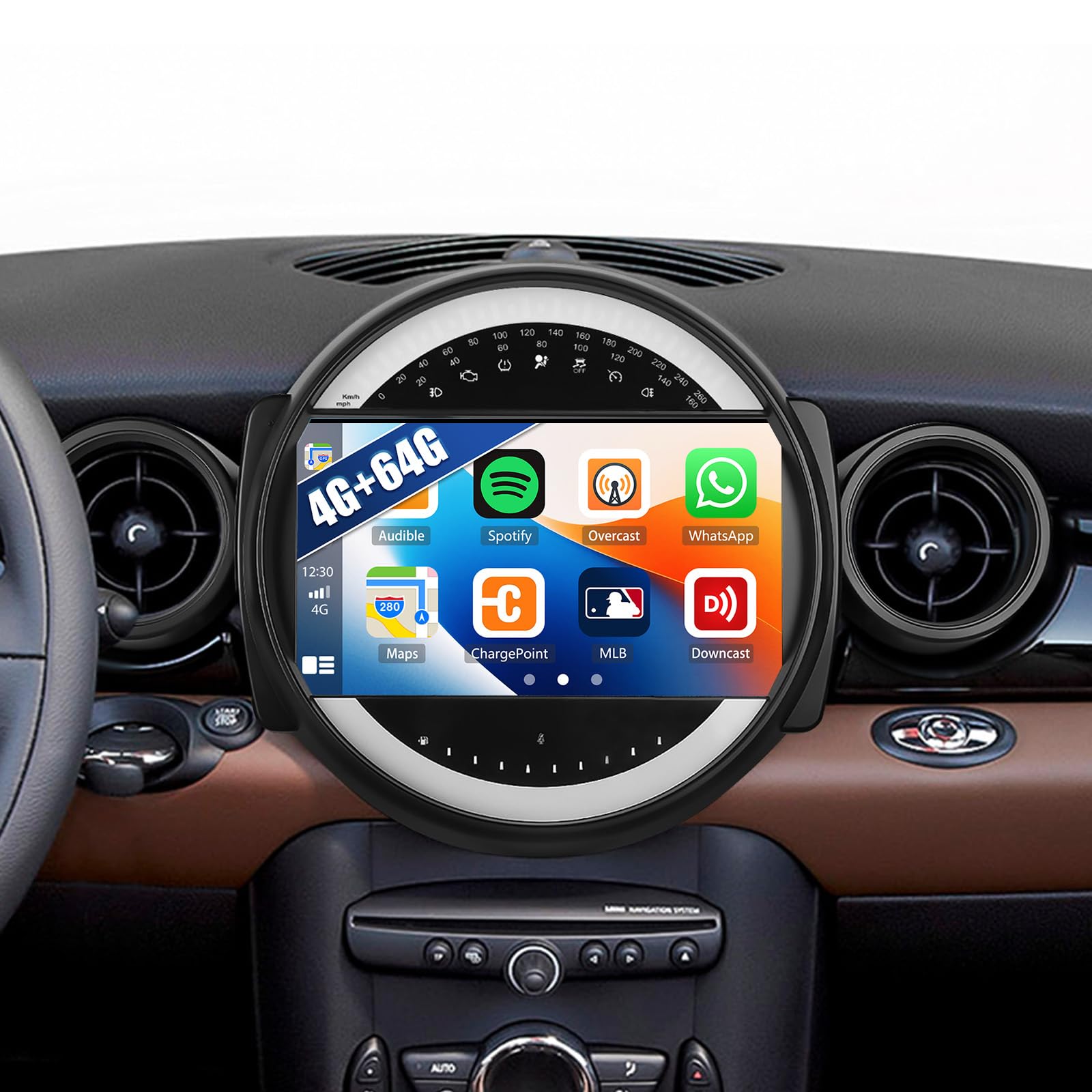 Amazon.com: SIXWIN 4G+64G Andriod Car Radio for BMW Mini Clubman